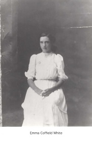 Emma Coffield White. Photograph from the estate of Dale and Geneva Birdsell.